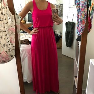 Fuchsia Maxi Dress